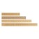 Set 4 wooden line (15 cm, 20 cm, 25 cm, 30 cm)