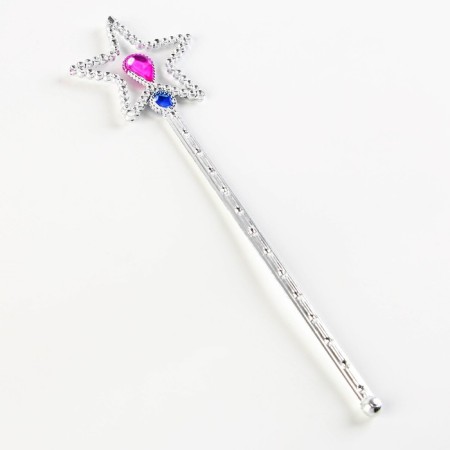 Colored strand for hair with a magic wand "Be princess", set of 2 items-7
