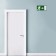 Sticker sign "Exit", right, 20 × 10 cm