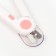 Clawers for animals with LED lantern and nail file, pink