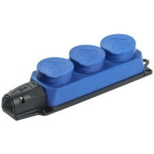 IEK PKR61-016-2-K07 Omega 3 Rosettes, Blue color