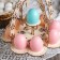 Easter egg stand, 9 cells, 22 × 22 × 29 cm