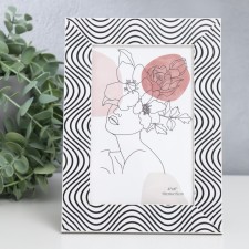 Photo frame plastic 10x15 cm 