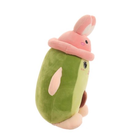 Soft toy "avocado", hare, 25 cm-1