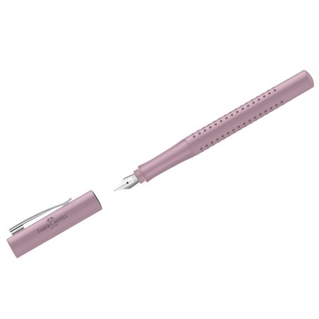 Feature handle Faber-Castell "Grip 2010" Blue, F = 0.6mm, trihedral., Smoke-pink case 140826