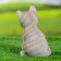 Garden figure "Striped kitten" 14x12x20cm