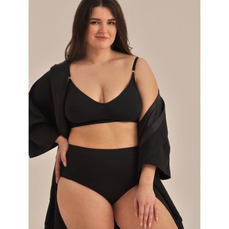 Female top on adjustable straps with cups Top with Cup, size 54-56, black color-2