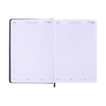 Diary Native A5, 144l Avignon, TV Region, BL TIS, Liesse, BL 80g/m2, graphite+gray-8