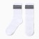 Women's socks, white color, size 25