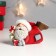 Polystone souvenir "Grandfather Moroz in a red outfit with a curly beard" MIX 10.5x6.5x5.2 cm
