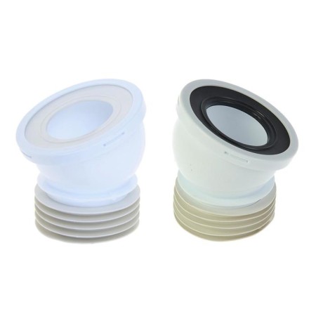 Fan pipe for the toilet "Ani Plast" W2228, 110 mm x 22.5 °, short-1