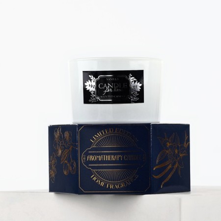 Aromatic candle “For Home”: Vanilla, 5 x 7.1 cm.-3