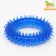 Chewing toy for dogs "needle ring", 9 cm, blue