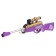 Pneumatic “sniper” gun, shoots silicone bullets, mixtures