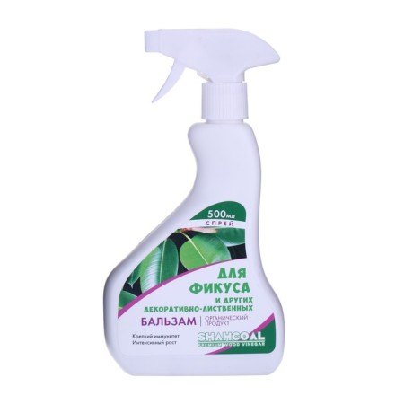 Spray balm for indoor decorative-deciduous plants, 0.5 liters