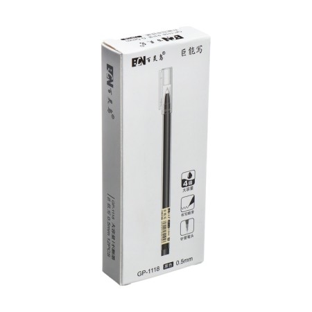 Gel pen 0.5mm black, jerking, needle writing node-4