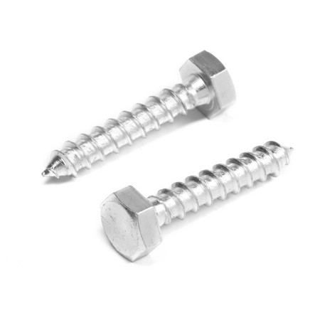 Tundra bolt, capercaillie, plumbing, Din571, M10x50 mm, 4.8 - 5 kg