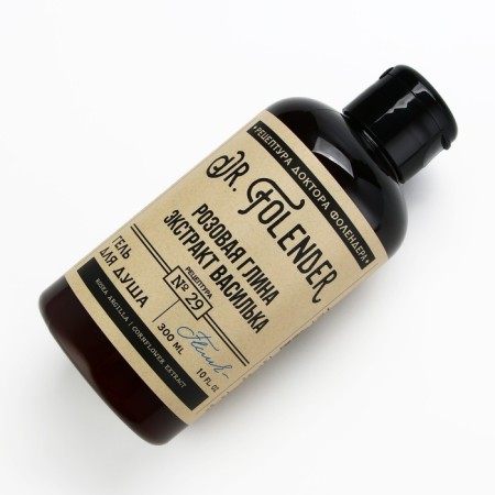 Shower gel, 300 ml, cornflower aroma, Dr.Folender-2