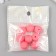 Busina Silicon "Round with a beam" Pink d = 1.5 cm