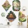 Stick plastic interior color "Nature" 30x90 cm set 2 sheets