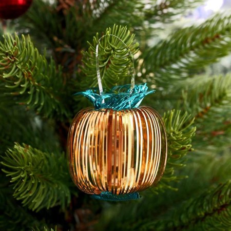 Decoration New Year's foil "Apple" mix-1