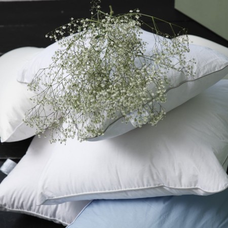The pillow is high, size 70x70 cm, color mix-1