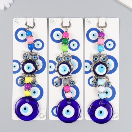 Suspension from the evil eye "Filin on a branch" 21 cm mix-4