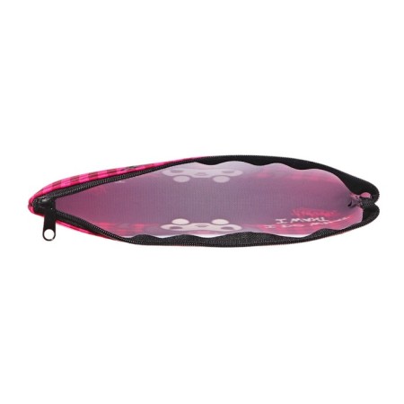 Penal soft, 1 compartment, 108 x 205 mm, flat, kuromi raspberry cage, PE 210 den-3