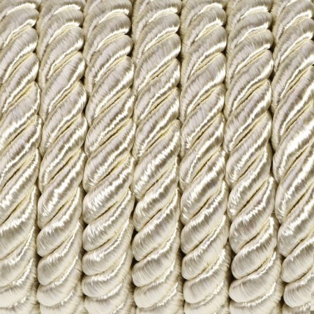 Cord twisted, d = 8 mm, 9 ± 1 m, pearl color-1