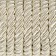 Cord twisted, d = 8 mm, 9 ± 1 m, pearl color