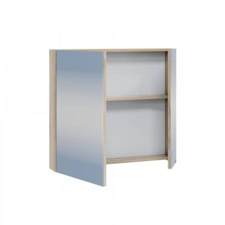 Santa Carder Mirror "Saturn 70" Color Austrian oak-1