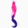 Hair strand on a hairpin, 40 cm