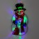 LED figure "Snowman" 23 × 43 cm, plastic, 220 V, glow of multi (RG/RB)