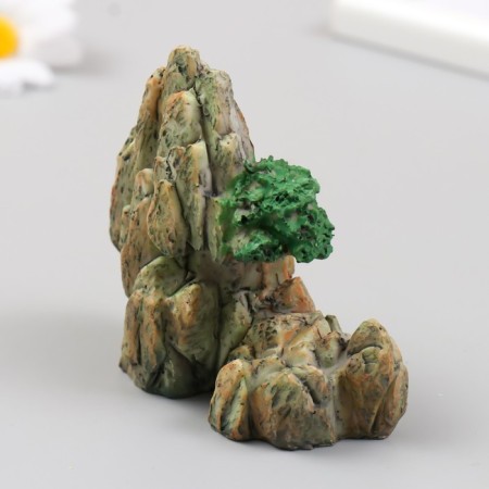 Figure for Florarium Polystone "Mountain Cliff" 9x4.8x8.5 cm-3