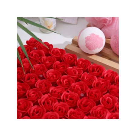Lapal roses are red, set 81 pcs-5