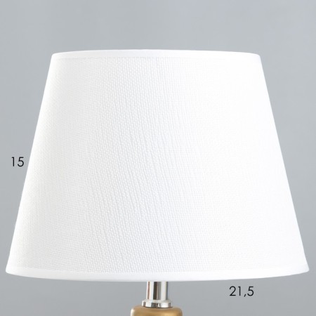 AMBR table lamp E14 40W White-gold-zoloto 23x23x43 cm Risalux-2