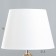 AMBR table lamp E14 40W White-gold-zoloto 23x23x43 cm Risalux