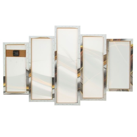 Carty clock is wall-mounted, modular "abstraction", silent, 80 x 140 cm-2