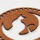 Donyshko for knitting Carved “Cat on the Moon”, Circle 15 cm, HDF 3 mm