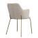 Dwight chair, 510 × 550 × 860 mm, textured Shenill, color light