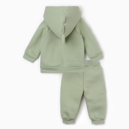 Costume: sweatshirt and pants crumb I Dino, height 74-80, green-7