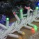 Garland "thread" 10 m, IP65, UMS, white thread, 100 LED, glow of multi, 220 V