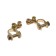 Battery "Glavdor", brass, set 2 pcs