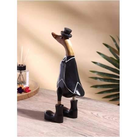 Souvenir "Duck in a tailcoat" tree 13x9x27 cm-2