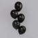 Latex ball 12 "HBD, pastel, set 15 pcs., Black color