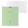 Notebook 12 sheets in a frequent slant, erichkrause "Classic", cover coated cardboard, block offlet, whiteness 100%, green