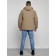 Sports male winter, size 58, beige color