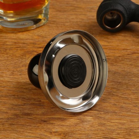 Lid for a smokeless ashtray, black-1