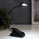 Lamp for reading on clothespin16430/1 LED from batteries 3AA Black 7x4.5x31 cm Risalux