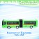 Bus "accordion", light and sound effects, works from batteries, mixtures